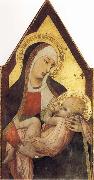 Ambrogio Lorenzetti Nursing Madonna France oil painting artist